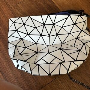 Patrizia Luca geometric white bag